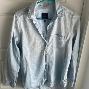 American eagle button down shirt
